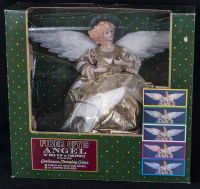 SightSational Fiber Optic Color Changing Angel Tree Topper